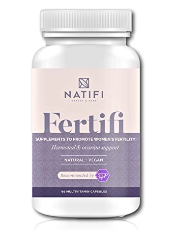 Natifi Conception Fertility Prenatal Vitamins Regulate Cycles, Balance Hormones, Aid Ovulation Natifi