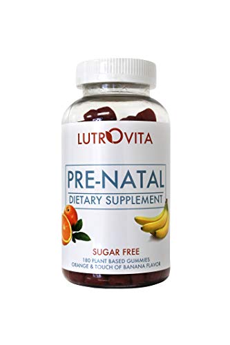 Lutrovita Sugar Free Pre-Natal Orange & Touch of Banana, 180 Count Lutrovita