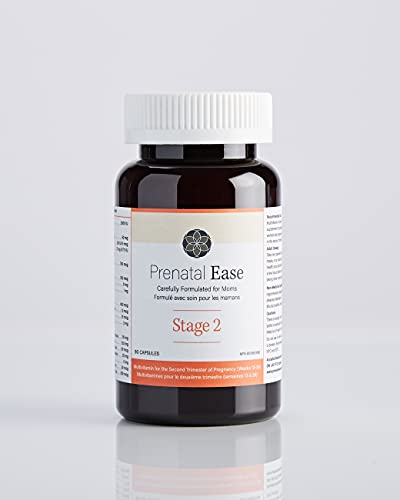 Prenatal Ease Stage 2, Second Trimester Multivitamin, Contains Methylfolate, 45-Day Supply Prenatal Ease