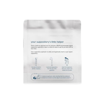 Loyal The Helper Vaginal Suppository Applicators | Efficient | Compact | Comfortable | Fits Most Brands, Pills LoyalBuy Supplements Australia