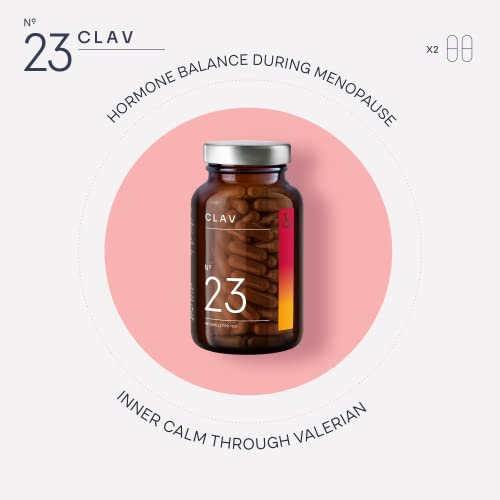 CLAV Meno Balance - Menopause Support - with Wild yam Root, Red Clover, Siberian Rhubarb CLAV