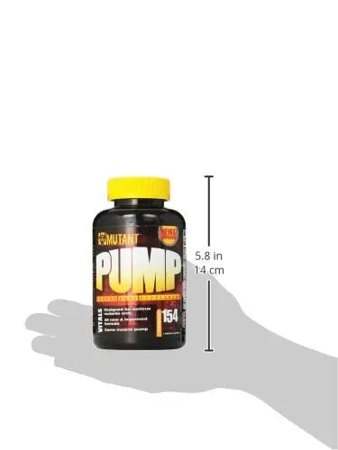 Mutant Pump – Pre-Workout Capsules, Gives You The Insane Pump You Demand Mutant