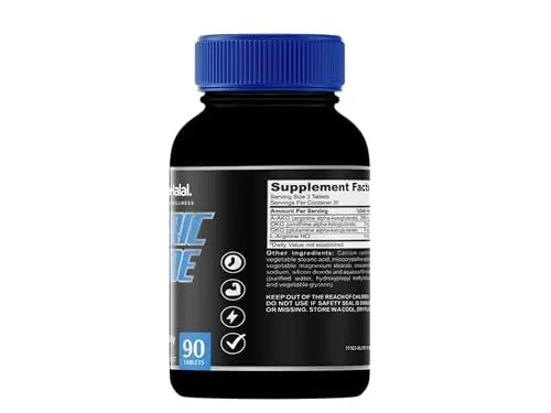 VitaHalal Nitric Oxide Supplement - Powerful Nitric Oxide Booster for Men to Support Blood VitaHalal