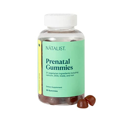 NATALIST Prenatal Gummies for Her Daily Preconception & Pregnancy Formula Women's Multivitamins NATALIST