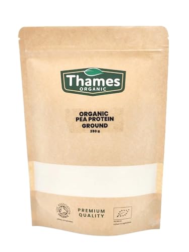 Thames Organic Organic Pea Protein Ground - Premium Vegan Supplement for Muscle Growth & Dietary Plans 250g Thames OrganicBuy Supplements Australia