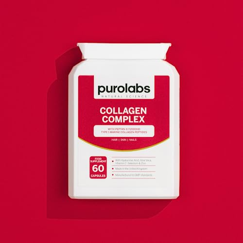 Marine Collagen Complex - Collagen Supplement for Women & Men - with Hyaluronic Acid & Vitamin C - High Strength PurolabsBuy Supplements Australia