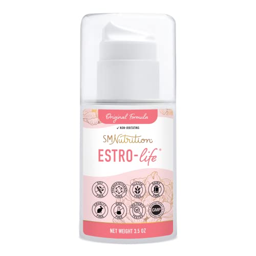 Estrogen Estriol Cream (84 Servings, 3.5oz Pump) 175mg of USP Micronized Estriol SMNutrition
