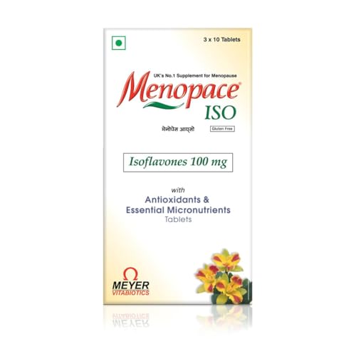 30 Tablets with Isoflavones, Amino acids & Essential Vitamins to Support Menopause Symptoms My Store