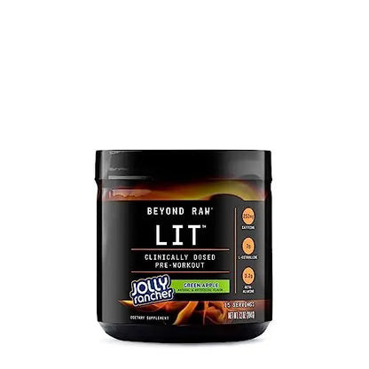 BEYOND RAW LIT | Clinically Dosed Pre-Workout Powder | Contains Caffeine, L-Citrulline BEYOND RAW