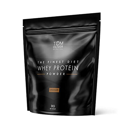 Tom Oliver Nutrition The Diet Protein - Diet Whey Protein Powder 1 kg (Chocolate) Tom Oliver Nutrition