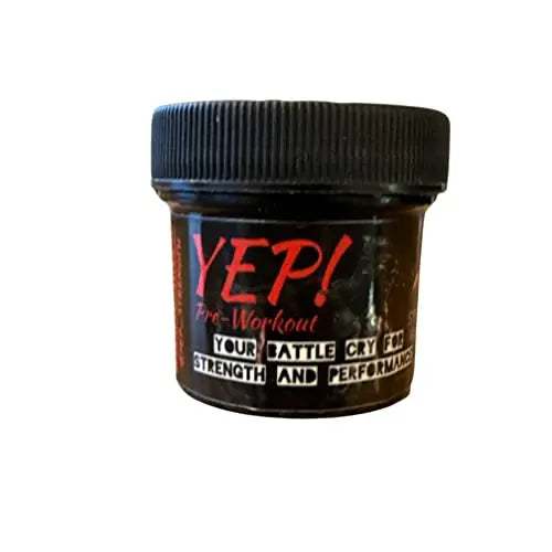 Yep Strength Pre-Workout 2 Scoop Trial Size (Strawberry Raspberry Twist) Yep Strength