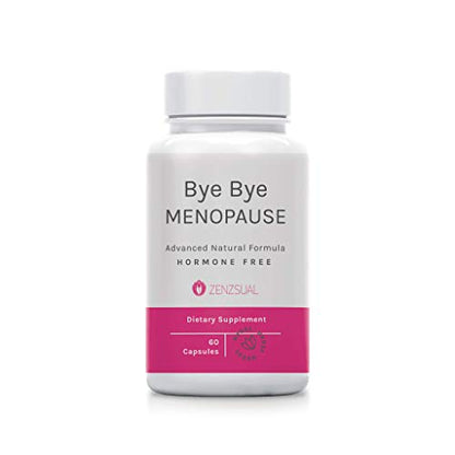 ZENZSUAL Bye Bye Menopause, 60 Capsules – Supplement for Women, Support reducing Hot Flashes ZENZSUAL