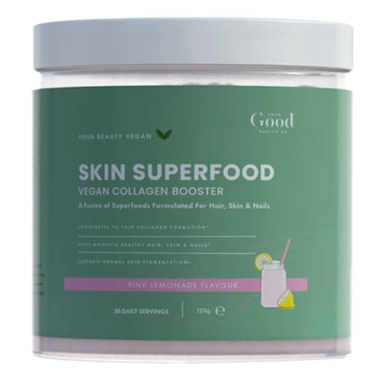 Your Good Health Co. – Your Beauty Vegan Collagen Booster Powder, Pink Lemonade Your Good Health Co.