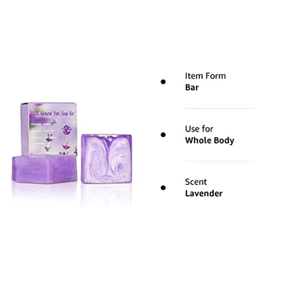 2 Packs Organic Yoni Soap Bars For Women Vaginal Wash, Handmade Yoni Bar Soap For Women Yoni Wash Vickoneer