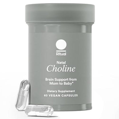 Ritual Natal Choline Supplements: Supports Baby’s Cognitive Function When Taken During Pregnancy Ritual