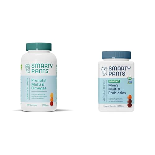 SmartyPants Prenatal Vitamins for Women & Multivitamin for Men SmartyPants