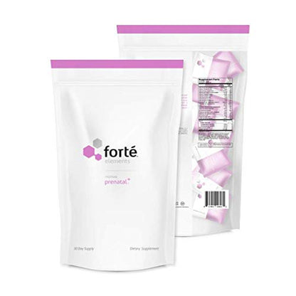 Forte Elements Prenatal Vitamins – Physician Formulated Multivitamin for Nutritional Support Forté Elements