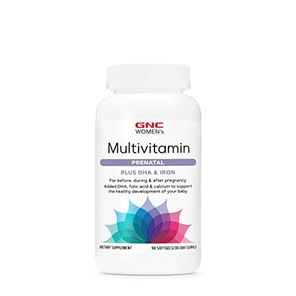 GNC Women's Multivitamin Prenatal Formula with DHA & Iron GNC