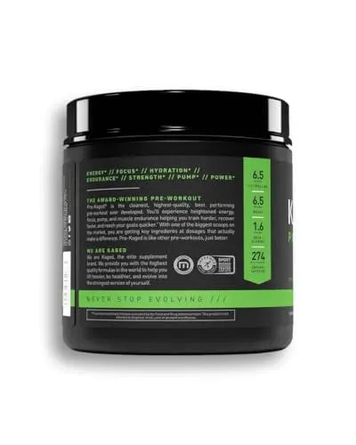 Kaged Original Pre-Workout Powder | Fruit Punch | Pre Formulated with Creatine, Beta Alanine Kaged