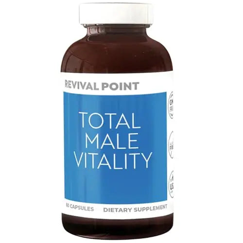 Advanced Muscle Building Supplement for Men with RipFactor, Zinc Picolinate, Vitamin D3 Revival Point