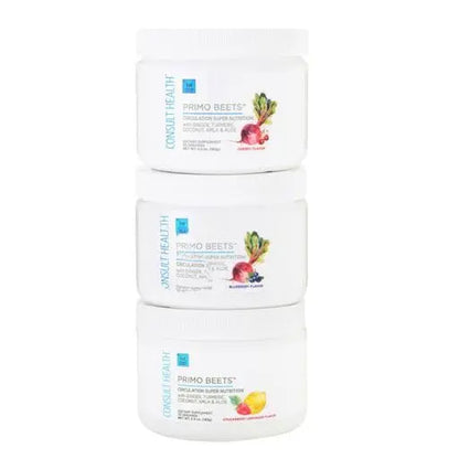 Consult Health Primo Beets Beet Root Powder Drink Mix with Nitrates - Supports Circulation Consult Health