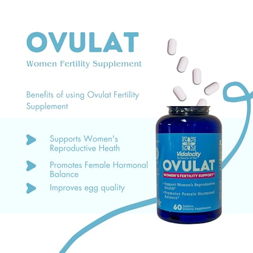 Secrets Of Tea Vidalocity Women's Fertility Support - Natural Blend with D-Chiro-Inositol Secrets Of Tea