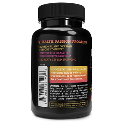 Vela Fertility Support Supplement | + Myo & D-Chiro Inositol + Vitex Berry | Reproductive Support Véla