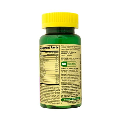 Prenatal Multivitamin/Multimineral Tablets Dietary Supplement, 100 Count Spring Valley Generic