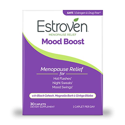 Estroven Mood Boost For Menopause Relief - 30 Ct. - Clinically Proven Ingredients Estroven