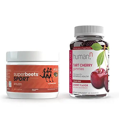 humanN SuperBeets Sport & Tart Cherry Gummies humanN