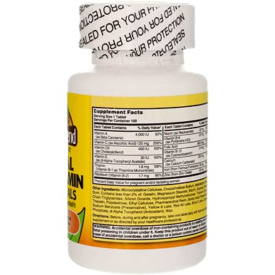 Nature's Blend Multivitamin Prenatal Formula 100 CT (Pack of 2) Nature's Blend