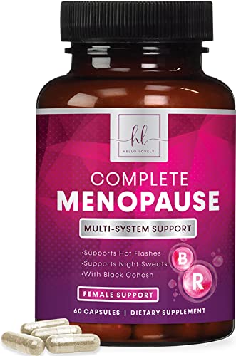 Hello Lovely! Menopause Relief for Women - Complete Menopause Supplements Hello Lovely!