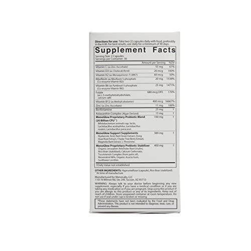 MENOLABS - MenoGlow Dietary Supplement for Menopause Relief MENOLABS
