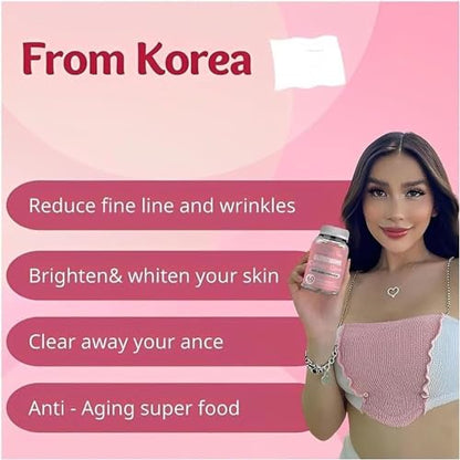 Glutathione Collagen Gummies,Glutathione Collagen Glow Gummies for Dark Spot,60 Pieces NNOVATBuy Supplements Australia