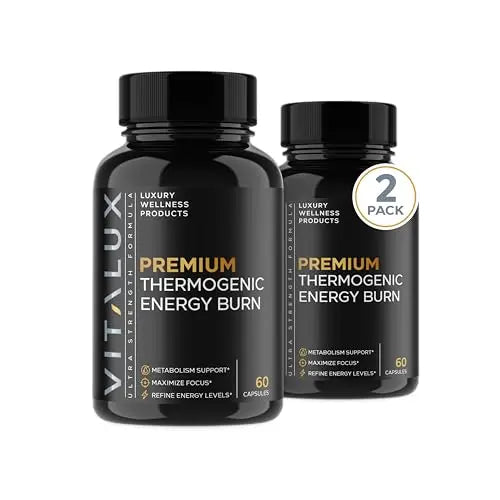 VITALUX || Premium Thermogenic Energy Burn || Metabolism Support, Boost Energy Levels EPN Supplements