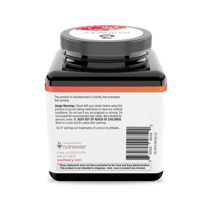 Youtheory Joint Complex with UC-II, 60 Count (1 Bottle) YouTheory