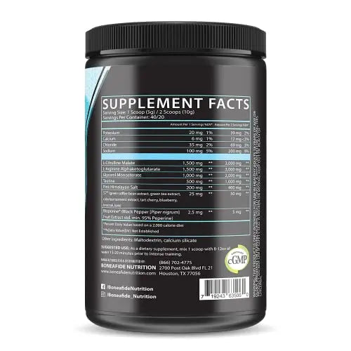 Boneafide Pump (Unflavored) Boneafide Nutrition