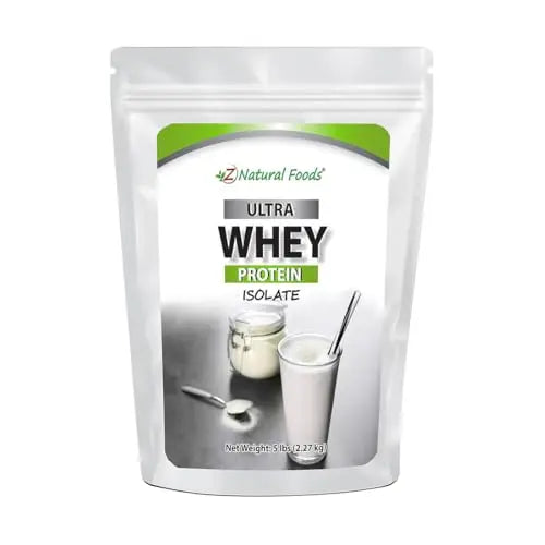 Z Natural Foods Whey Protein Powder Isolate, Unsweetened Protein Powder Enriched Z Natural Foods