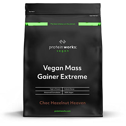 Protein Works - Vegan Mass Gainer Extreme | High Calorie Protein Powder | Weight Gainer Protein Works