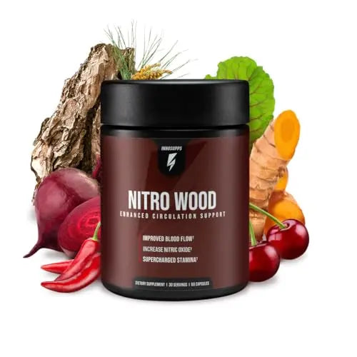 Choi Moid Bundle LED Light Key Chain + Nitro Wood Enhanced Circulation Nitric Oxide Generic