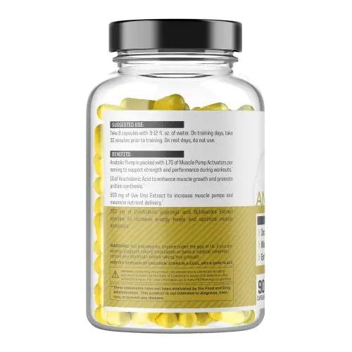 Anabolic Pump, Advanced Pump Formula, Increase Muscle Pumps, Maximize Nutrient Anabolic Warfare