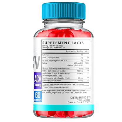 (3 Pack) Slimsculpt Keto ACV Gummies, Slim Sculpt Keto ACV Gummies Advanced Weight Loss 1000MG Titan Labs