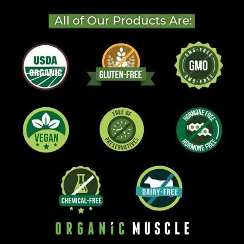 Organic Muscle Bundle - Pre-Workout Powder for Energy (Passionfruit Guava) + Replenisher Organic Muscle