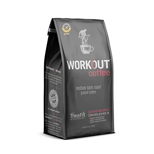 WORKOUT Coffee - Patented Ingredients for Pre-Workout Energy and Post-Workout Recovery WORKOUT coffee
