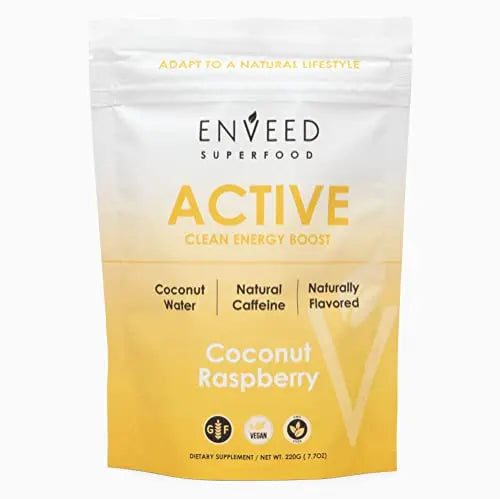 ENVEED SUPERFOOD Active | Natural Caffeine and Adaptogen Pre Workout Powder ENVEED SUPERFOOD