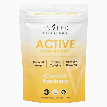 ENVEED SUPERFOOD Active | Natural Caffeine and Adaptogen Pre Workout Powder ENVEED SUPERFOOD