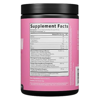 InnoSupps Inno Glow Collagen Blend Infusion for Beauty & Wellness (Strawberry Margarita) InnoSuppsBuy Supplements Australia