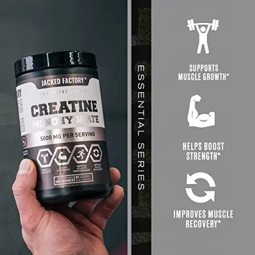 Nitrosurge Pre-Workout & Creatine Monohydrate - Pre Workout Powder With Creatine Jacked Factory