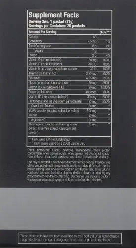 MenScience Androceuticals Pre-Workout Training Booster Formula, 0.4 oz MenScience