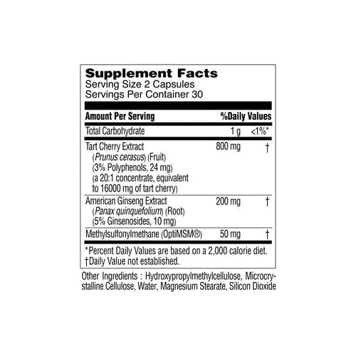 KORESELECT Beet Root & Tart Cherry Capsules 16,000mg Capsules Bundle for Nitric Oxide KORESELECT